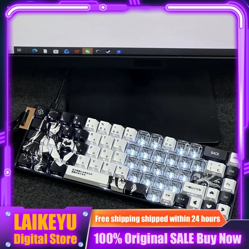 Gaming Accessories Aesthetic - Chainsaw Man Anime Reze Keycap Bertema