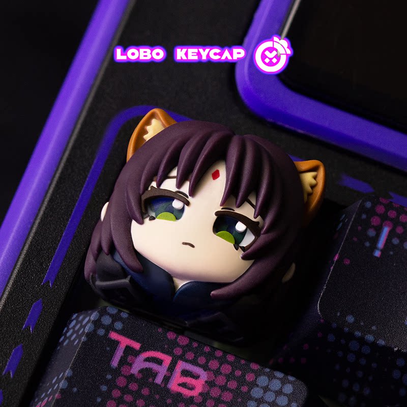 Lobo Keycap Kreatif Anime Arti - Gaming Accessories In China ulasan dan harga