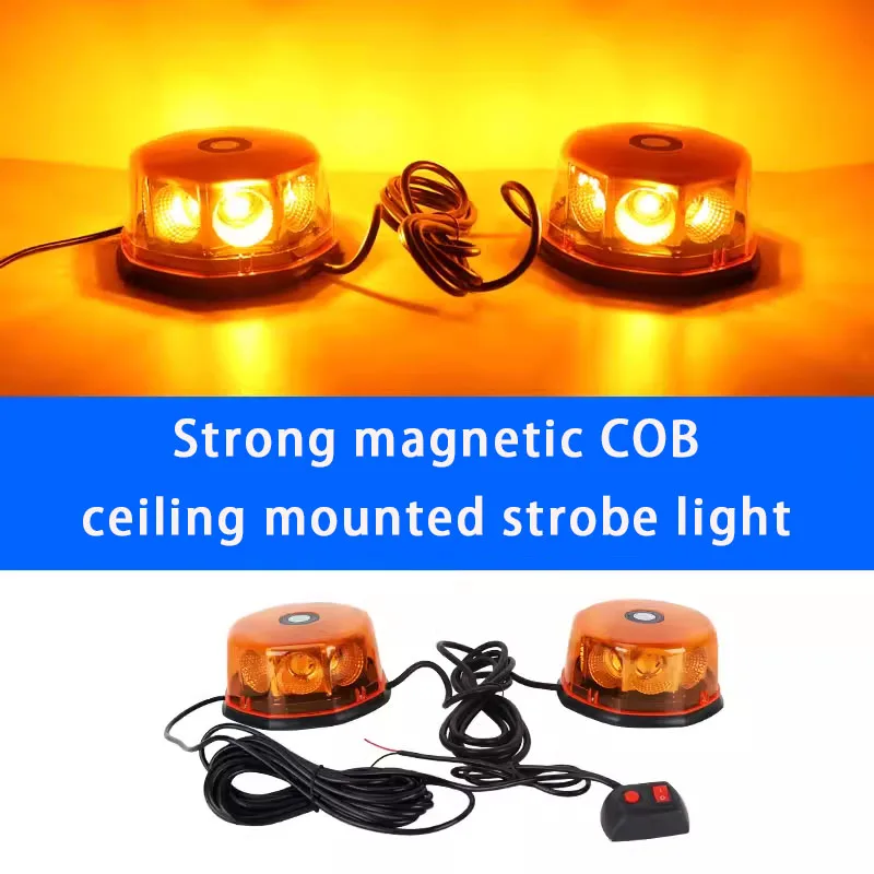 Lampu LED Strobo 12V 24V Amber - Gaming Accessories Rack ulasan dan harga