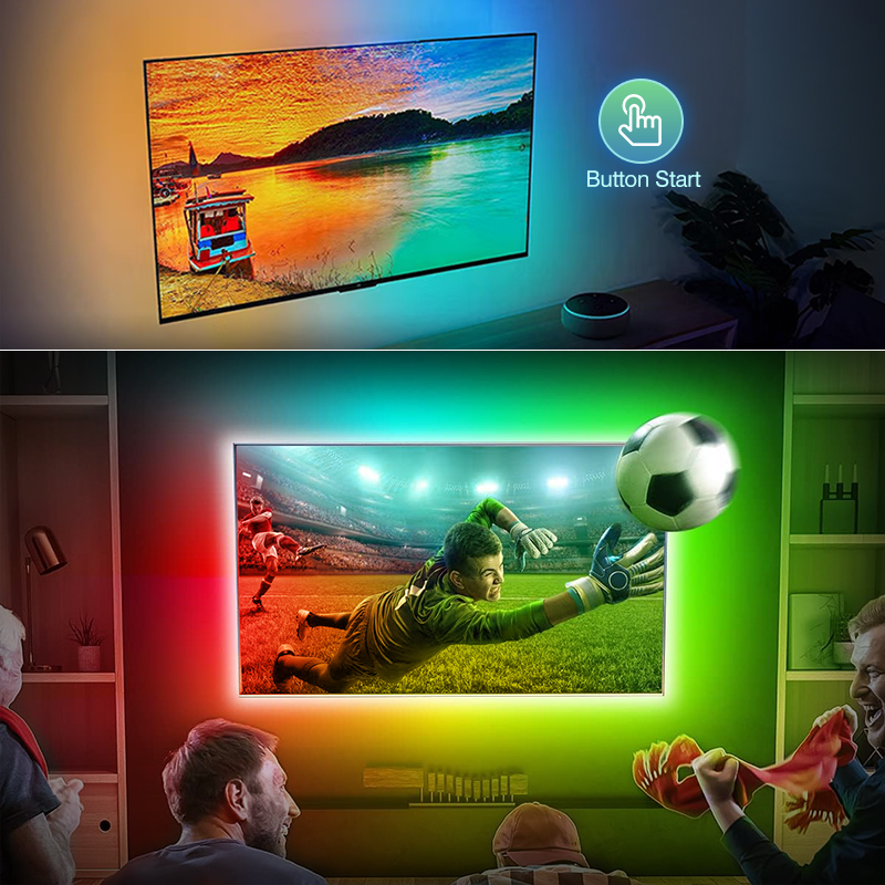 2026 Lampu Latar LED TV Ambien - Gaming Accessories For Room ulasan dan harga