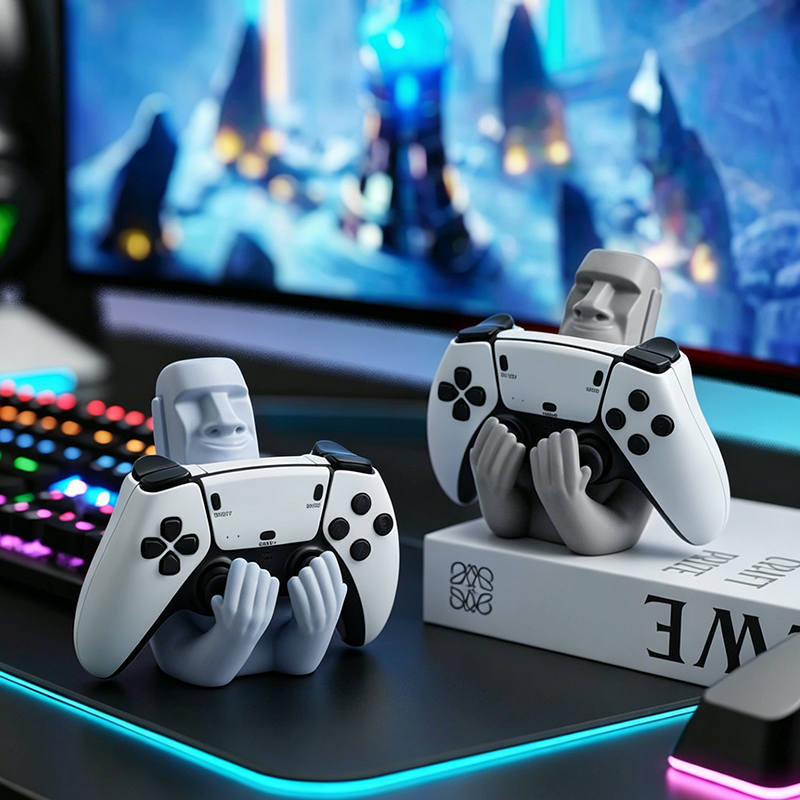 Penyangga Gamepad Resin Batu M - Gaming Accessories For Room ulasan dan harga