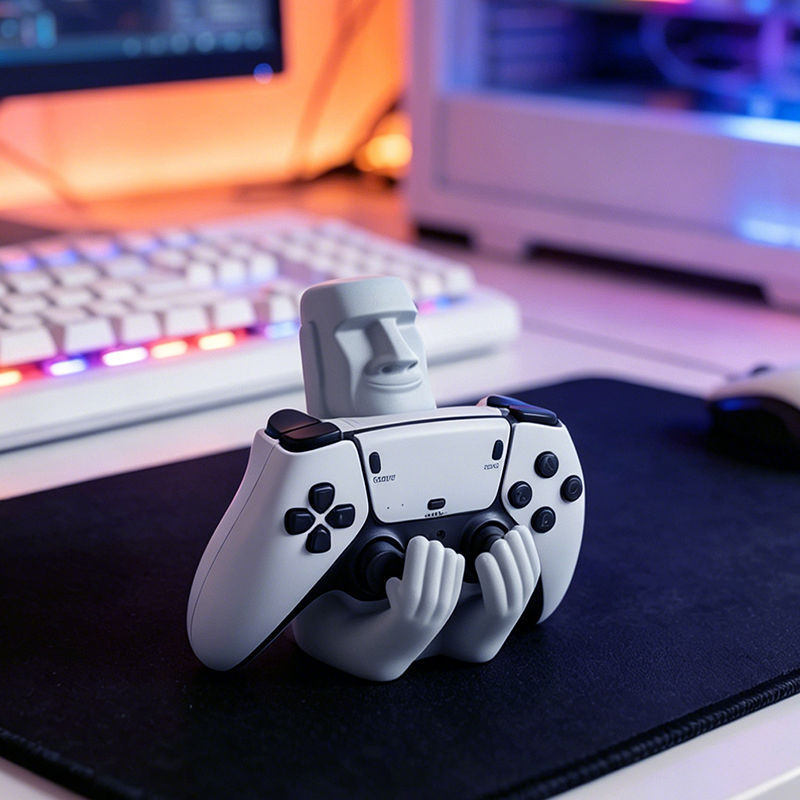 Penyangga Gamepad Resin Batu M - Gaming Accessories For Room ulasan dan harga